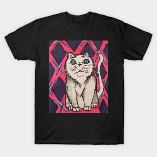 Geometric Cat #2 T-Shirt